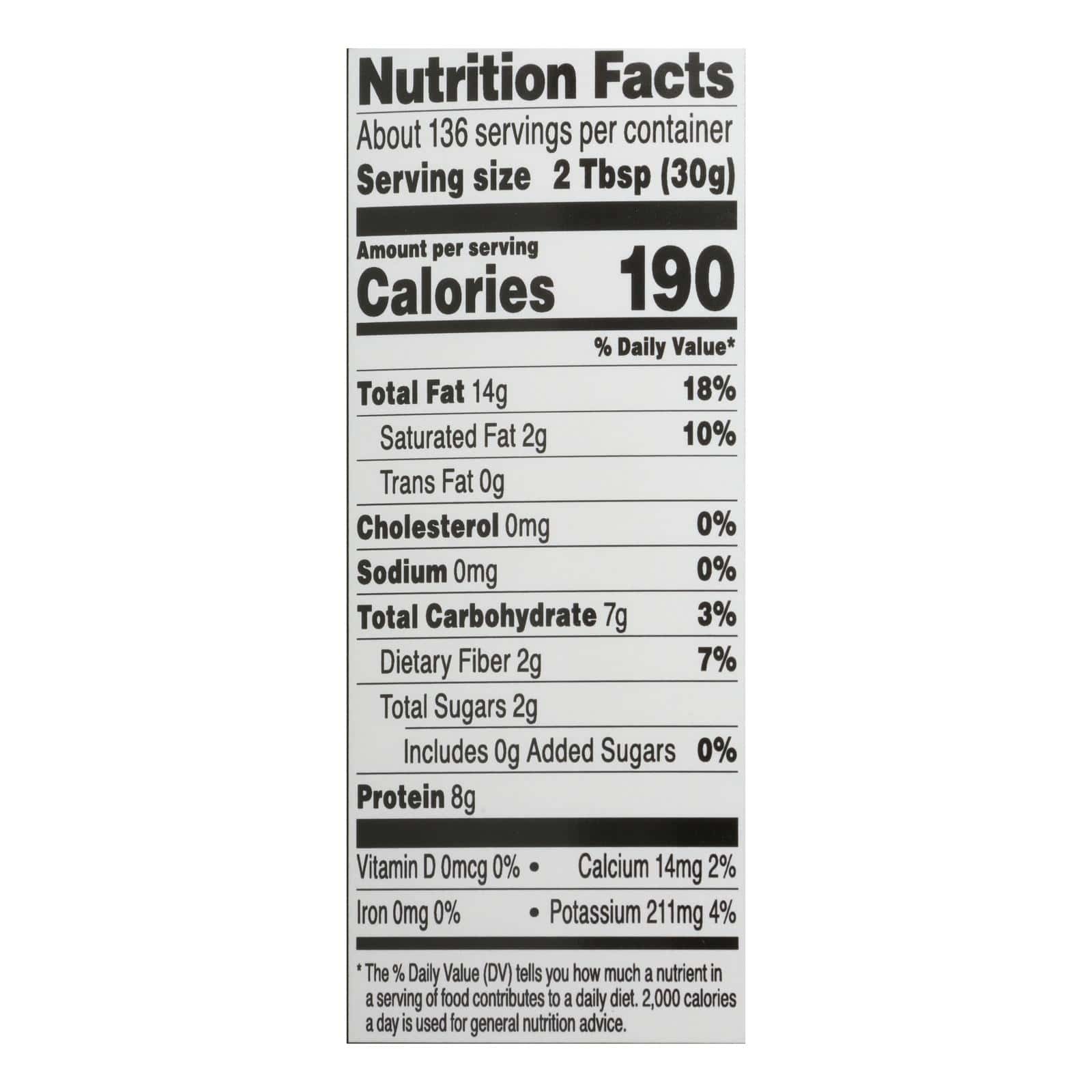 Once Again Organic Creamy Peanut Butter No Salt - Single Bulk Item - 9LB - Image 3