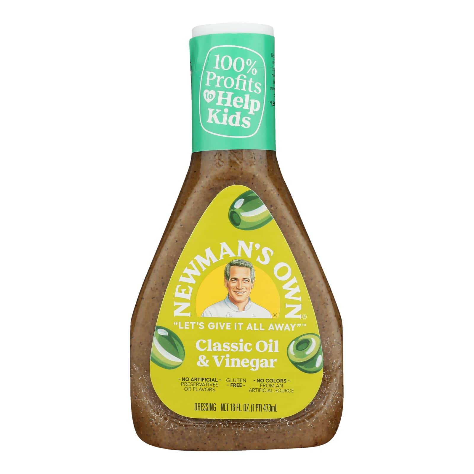 Newman's Own Red Wine Dressing - Vinegar and Olive Oil - Case of 6 - 16 Fl oz. - Image 2