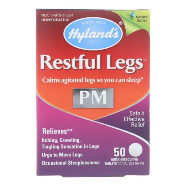 Hylands Homeopathic - Restful Legs Pm - 50 TAB - Image 2