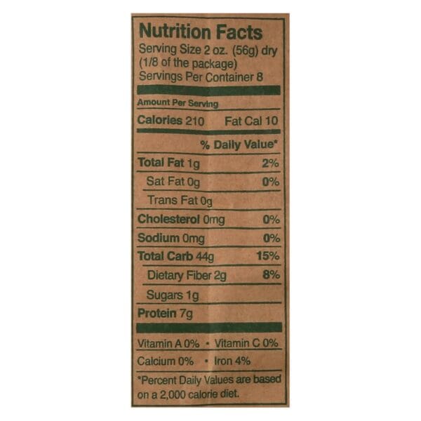 Montebello Organic Pasta - Organic - Case of 12 - 1 lb. - Image 2