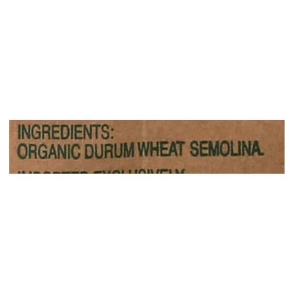 Montebello Organic Pasta - Organic - Case of 12 - 1 lb. - Image 3