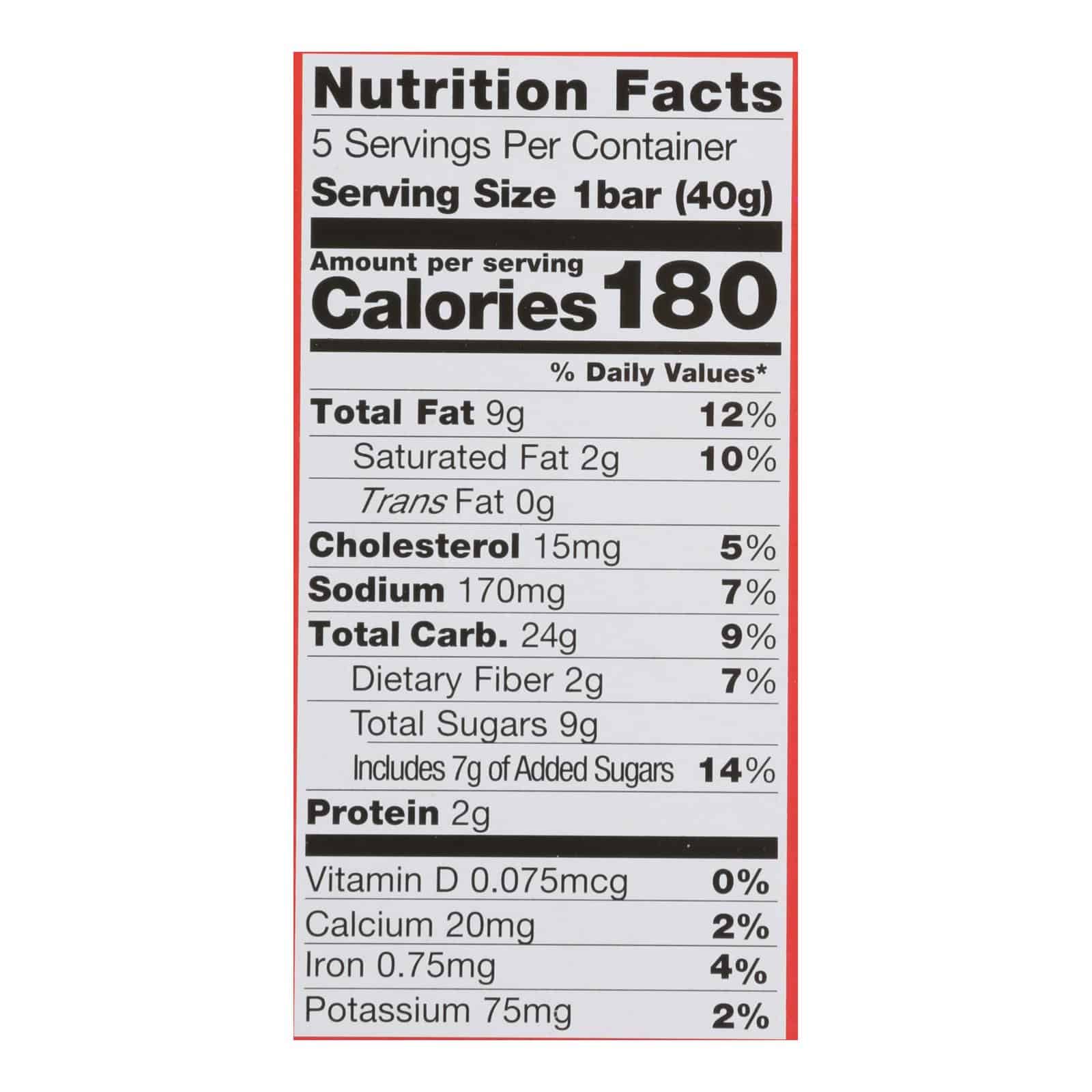 Pamela's Products - Oat Chocolate Chip Whenever Bars - Peanut Butter - Case of 6 - 1.41 oz. - Image 2
