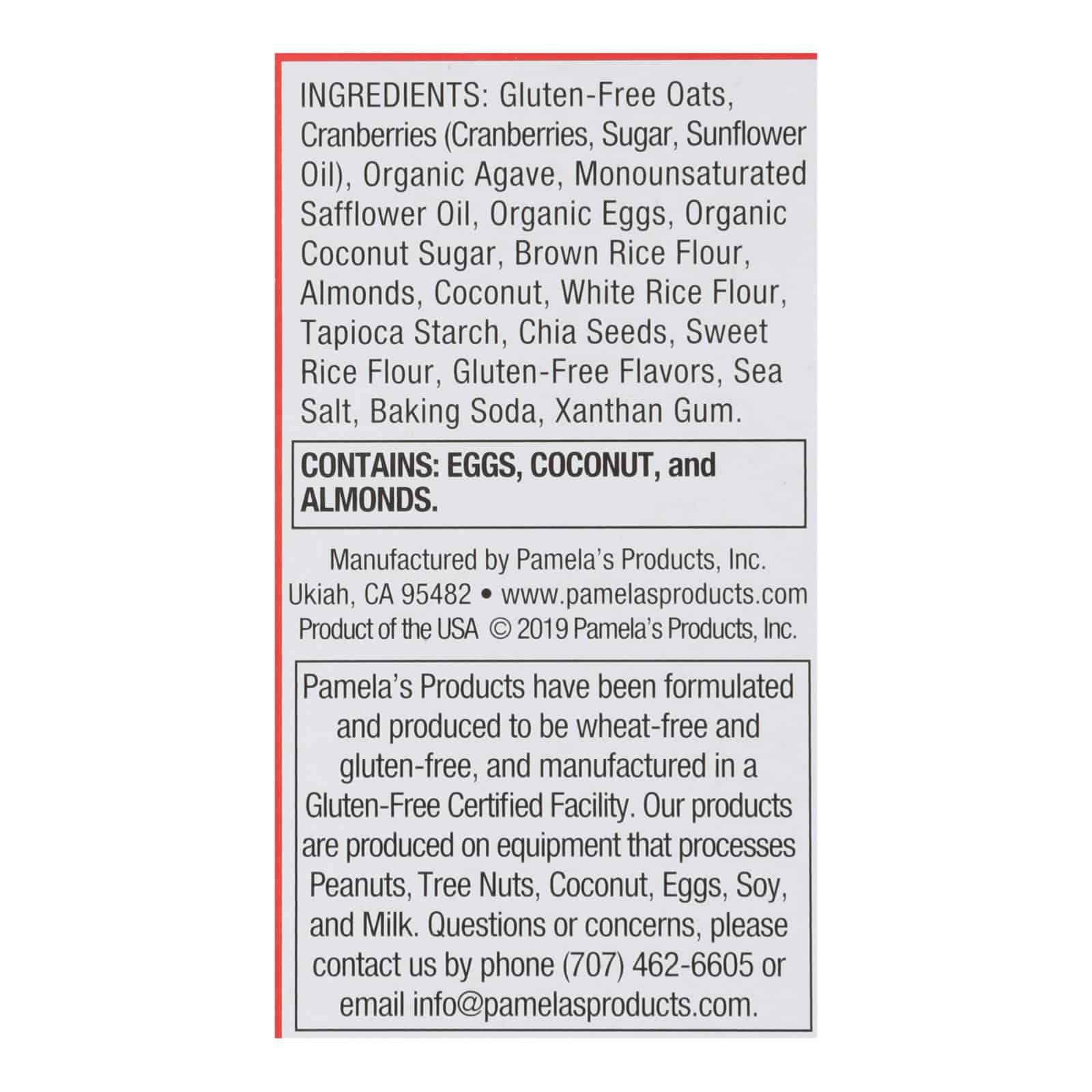 Pamela's Products - Oat Chocolate Chip Whenever Bars - Peanut Butter - Case of 6 - 1.41 oz. - Image 3