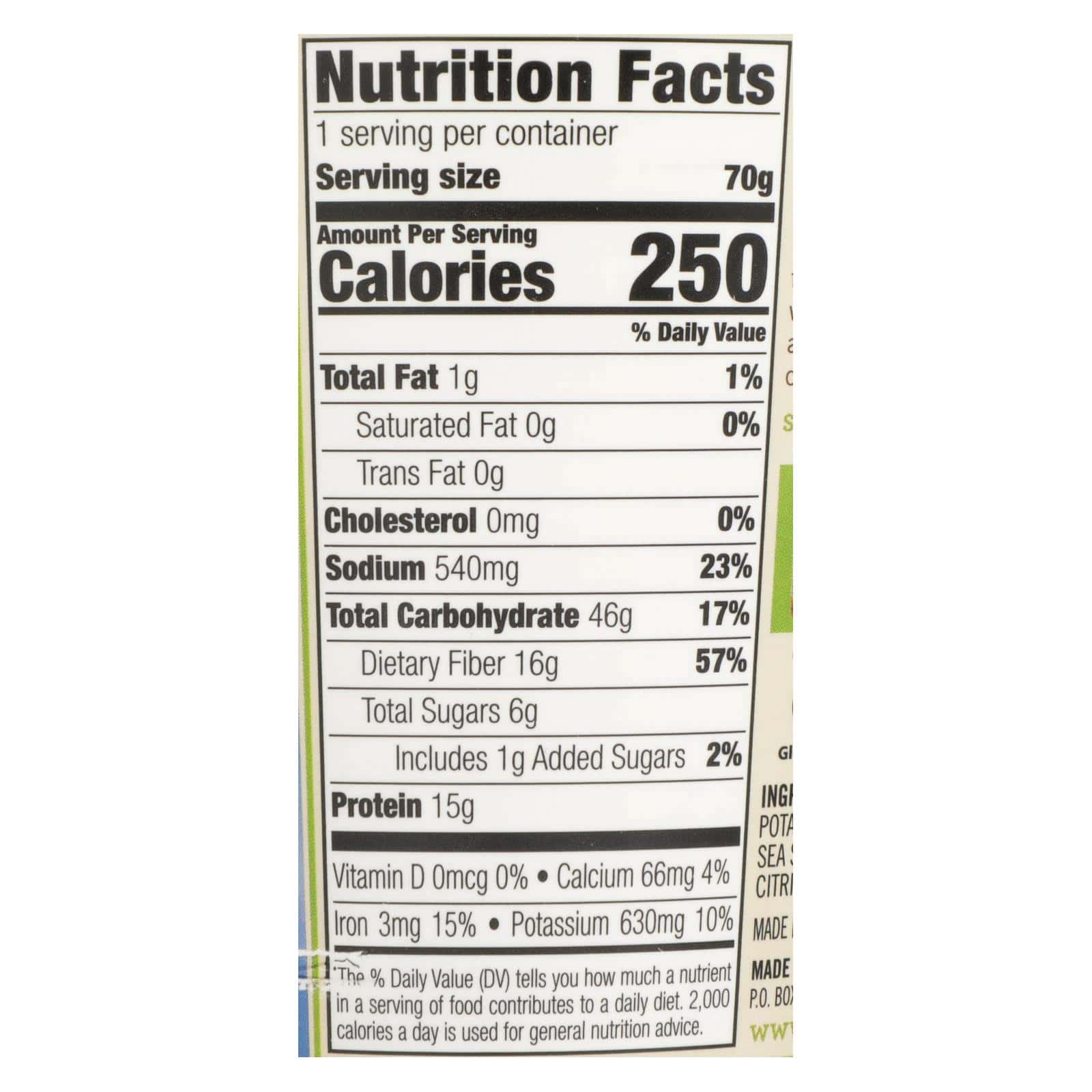 Dr. McDougall's Vegan Split Pea and Barley Soup Big Cup - Case of 6 - 2.5 oz. - Image 2