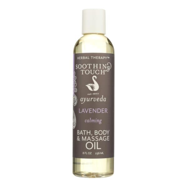 Soothing Touch Bath and Body Oil - Lavender - 8 oz - Image 2