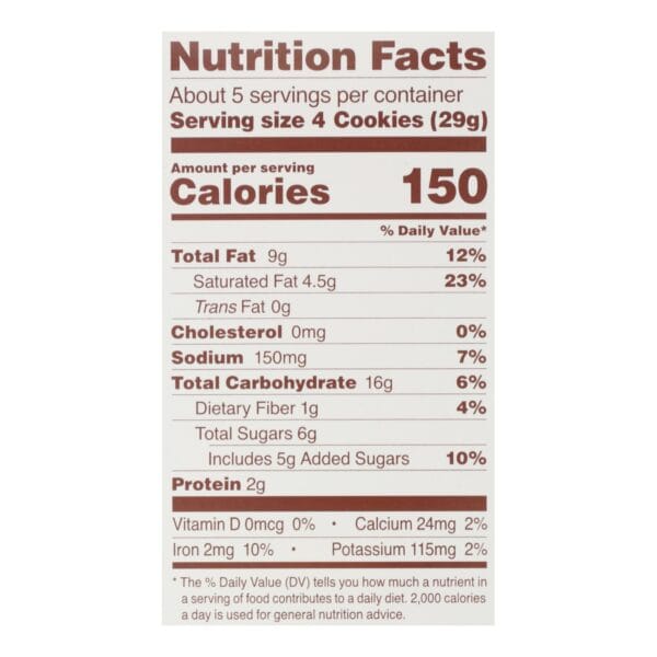 Simple Mills Cookies - Crunchy Toasted Pecan - Case of 6 - 5.5 oz - Image 3