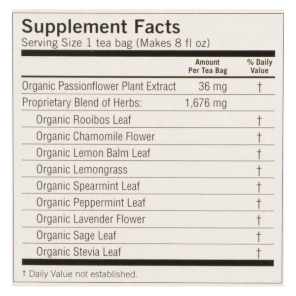Yogi Stress ReliefHerbal Tea Caffeine Free Honey Lavender - 16 Tea Bags - Case of 6 - Image 3
