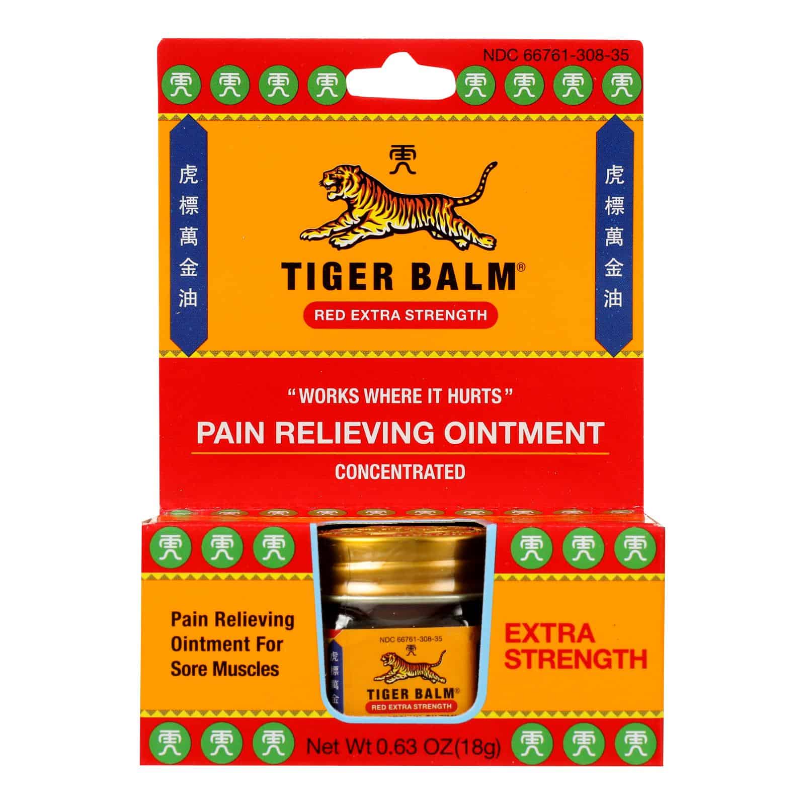Tiger Balm Pain Relieving Ointment - Extra Strength - .63 oz - Image 3