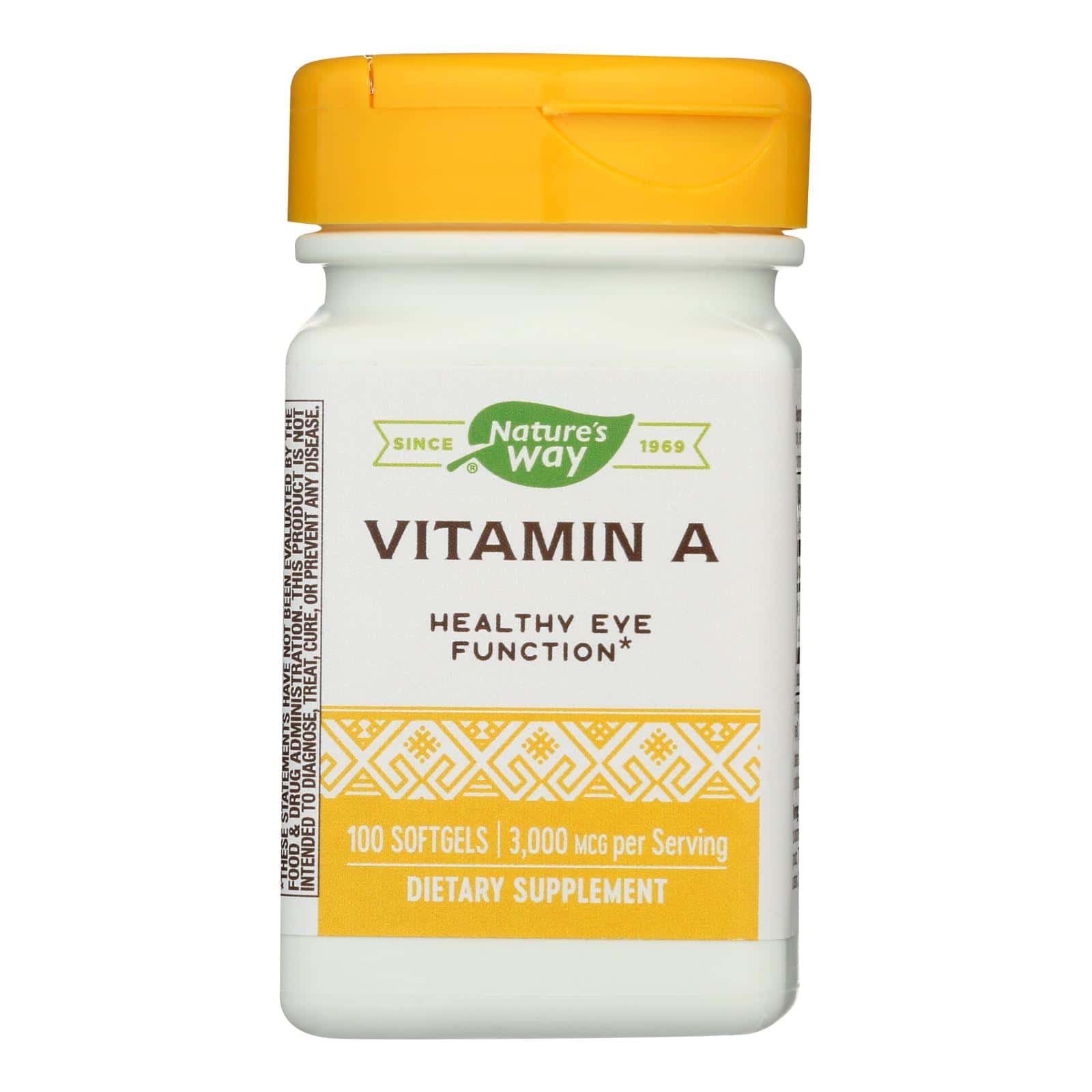 Nature's Way - Vitamin A - 10000 IU - 100 Softgels