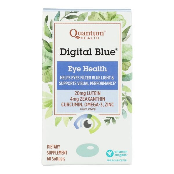 Quantum Research - Digital Blue - Eye Health - 60 Softgels - Image 2