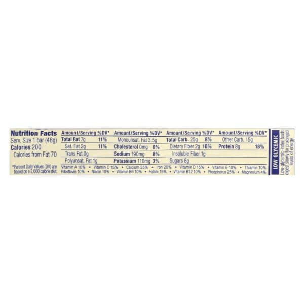 Clif Bar Luna Bar - Organic White Chocolate Macadamia Nut - Case of 15 - 1.69 oz - Image 2
