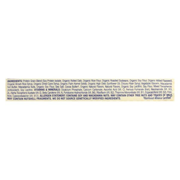Clif Bar Luna Bar - Organic White Chocolate Macadamia Nut - Case of 15 - 1.69 oz - Image 3