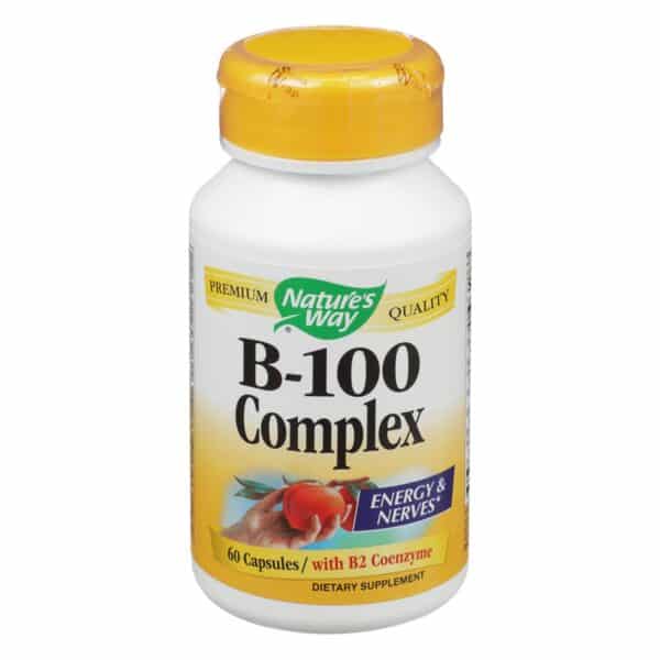 Nature's Way - Vitamin B-100 Complex - 60 Capsules - Image 2