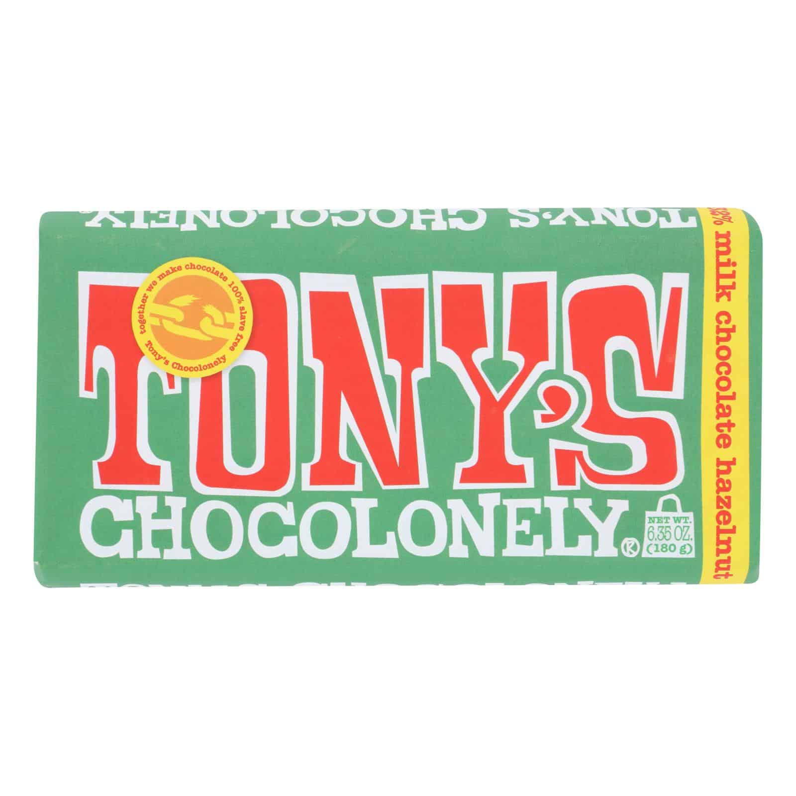 Tony's Chocolonely - Bar Chocolate Milk Hazelnut - Case of 15 - 6.35 OZ - Image 2