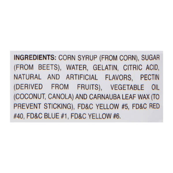 Albanese 12 Flavor Gummi Bears  - Case of 4 - 5 LB