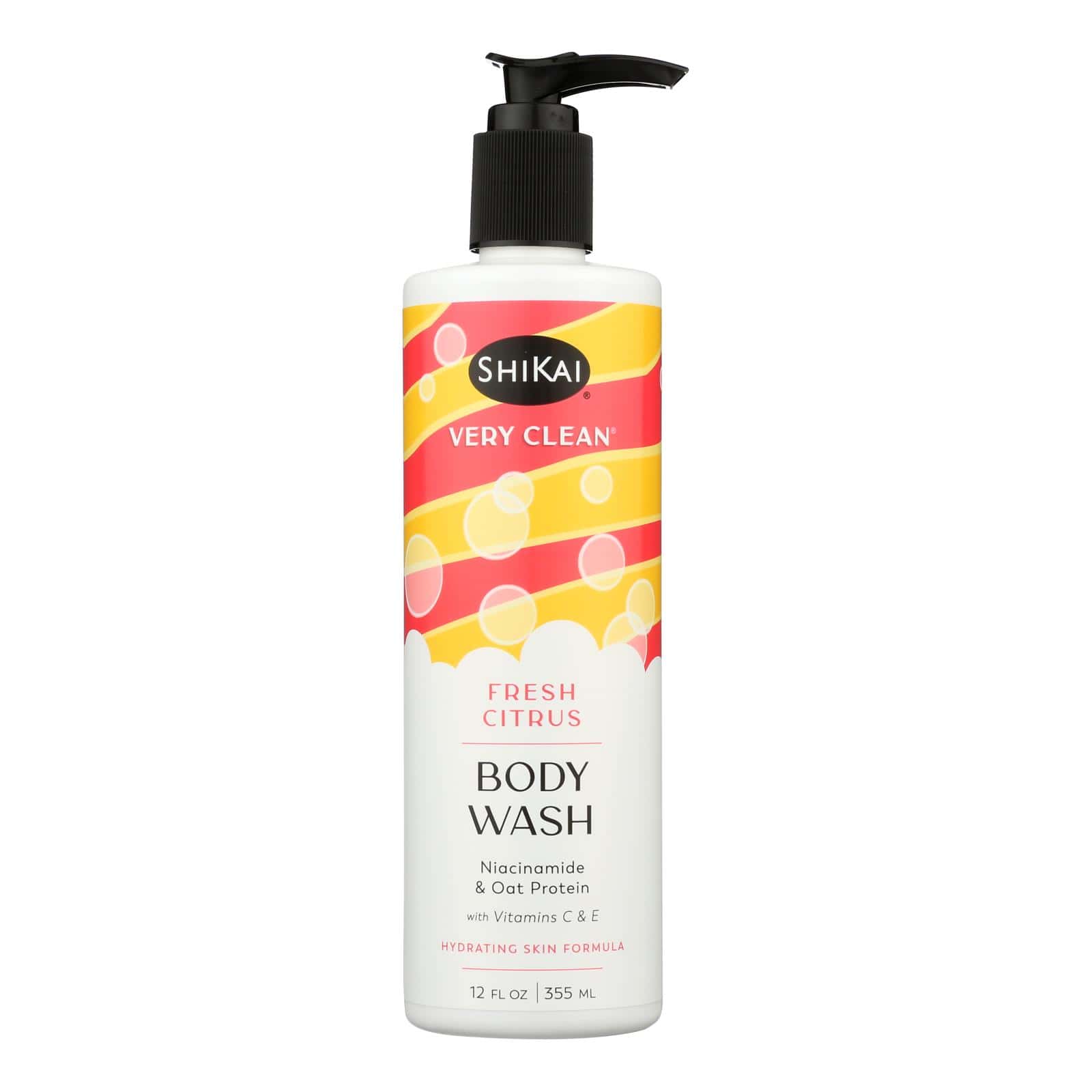 Shikai Products - Body Wash Fresh Citrus - 1 Each-12 FZ - Image 2