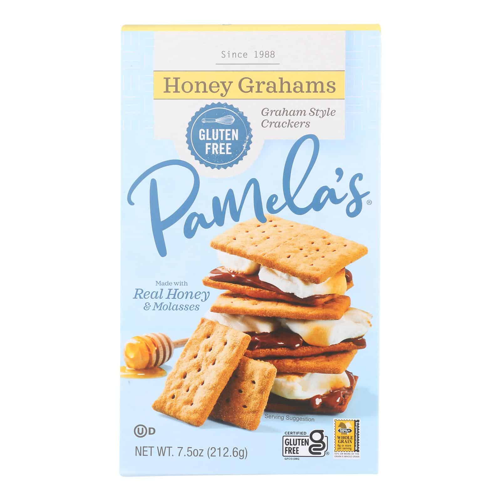 Pamela's Products - Graham Style Crackers - Honey - Case of 6 - 7.5 oz. - Image 2