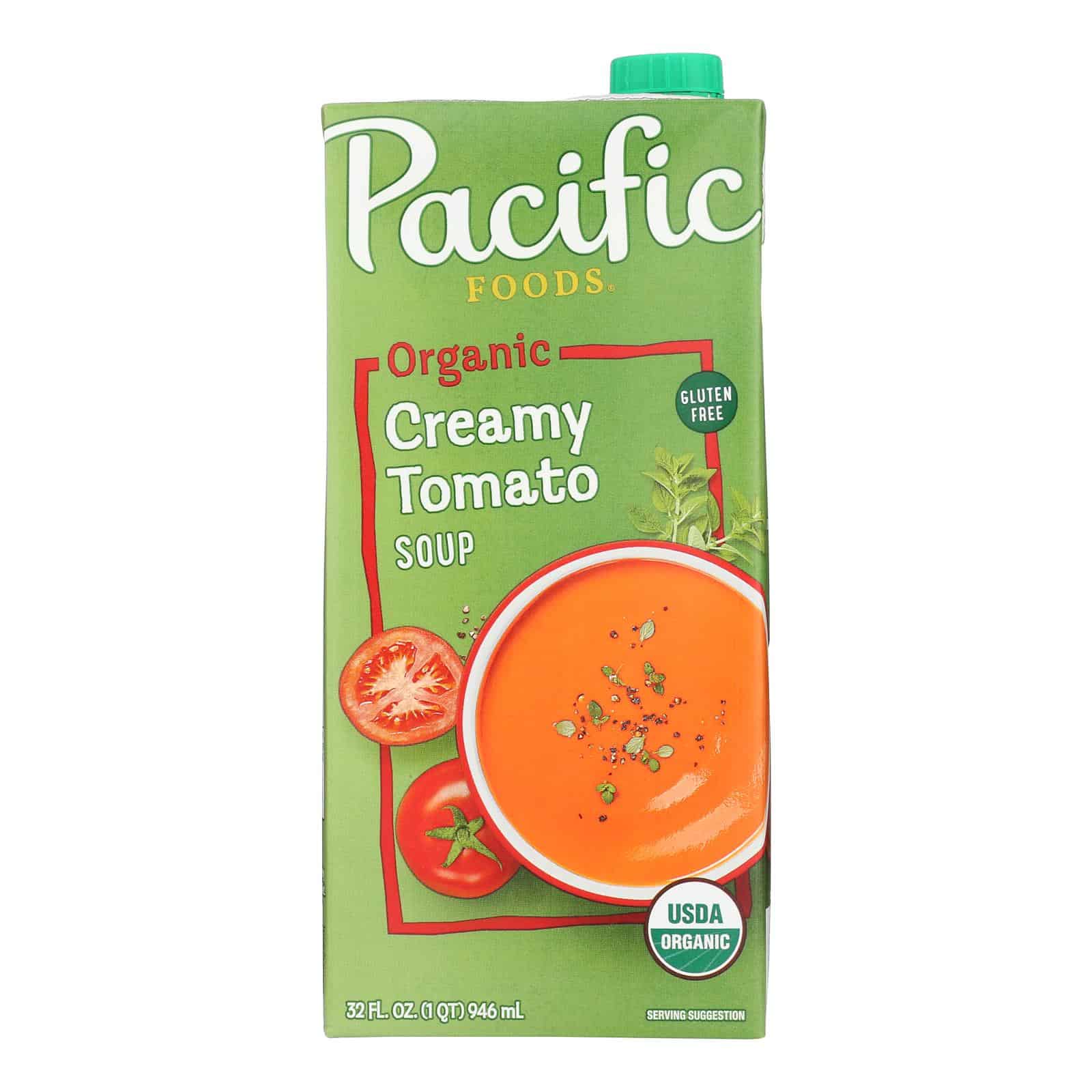 Pacific Natural Foods Tomato Soup - Creamy - Case of 12 - 32 Fl oz. - Image 3