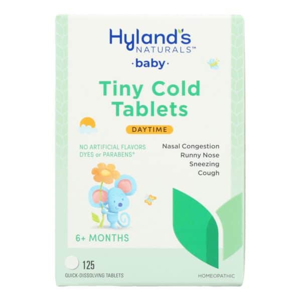 Hylands Homeopathic Baby Tiny Cold Tablets - 125 Tablets - Image 3
