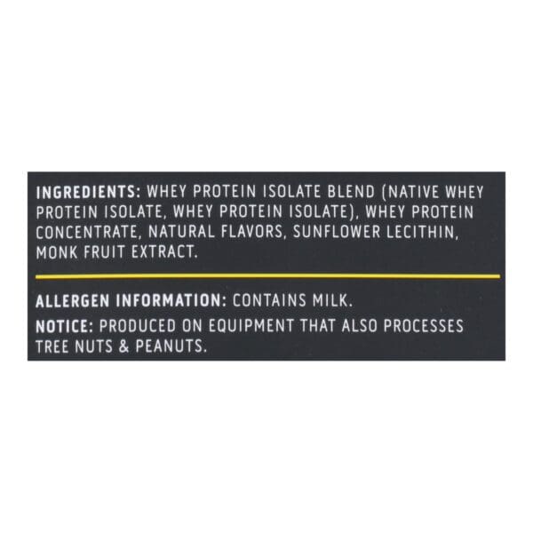 Ascent Native Fuel Vanilla Bean Whey Protein Powder Blend Vanilla Bean - 1 Each - 2 LB