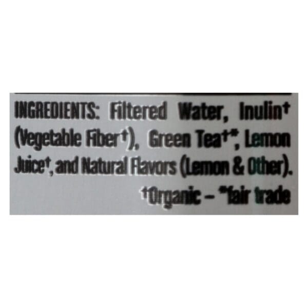 Steaz Unsweetened Green Tea - Lemon - Case of 12 - 16 Fl oz.