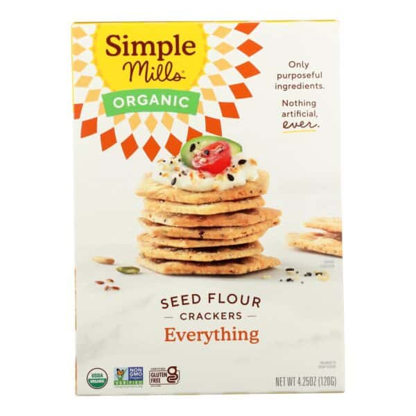 Simple Mills - Crckr Seed Flr Evrythng - Case of 6-4.25 OZ - Image 2