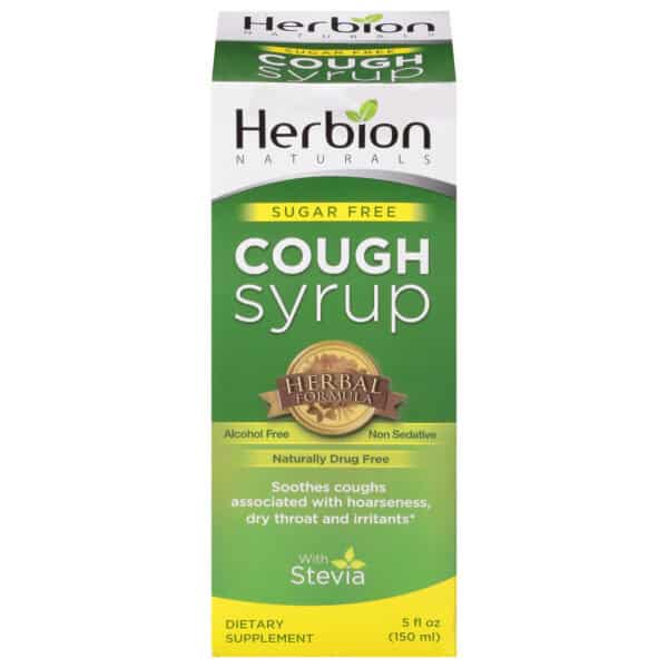 Herbion Naturals Throat Syrup - All Natural - Sugar Free - 5 oz - Image 2