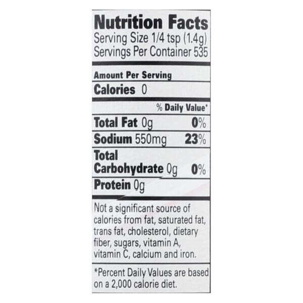 La Baleine Sea Salt Sea Salt - Coarse - 26.5 oz - case of 12 - Image 2