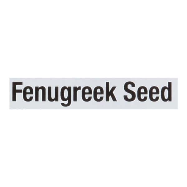 Frontier Herb Fenugreek Seed Organic Whole - Single Bulk Item - 1LB