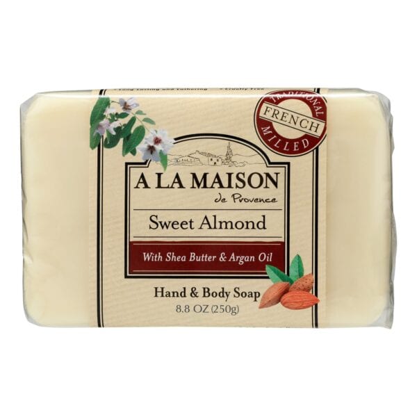 A La Maison - Bar Soap - Sweet Almond - 8.8 oz - Image 2