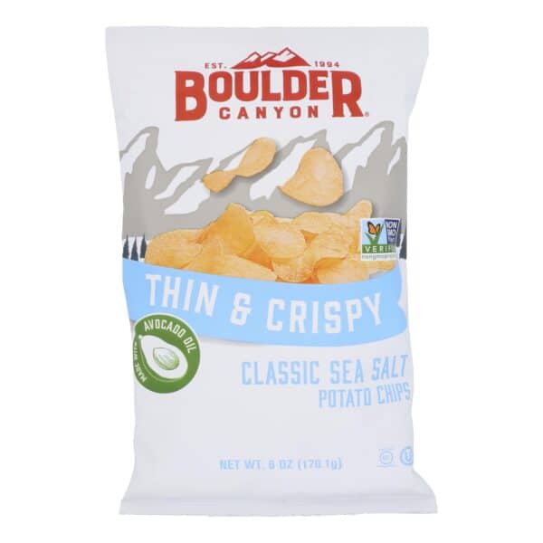 Boulder Canyon - Chip Sea Salt & Avo Oil - Case of 12-6 OZ - Image 3