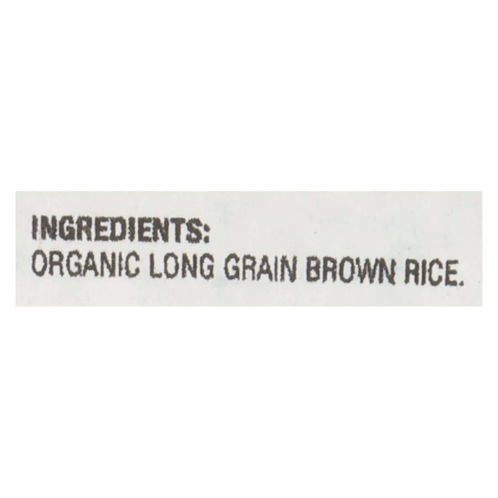 Lundberg Family Farms Organic Long Grain Brown Rice - Single Bulk Item - 25LB - Image 2