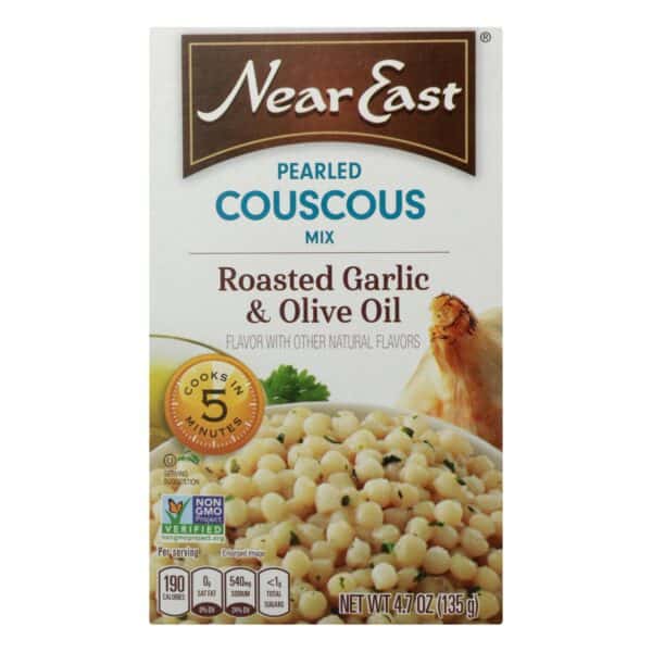 Near East Couscous - Garlic and Olive Oil - Case of 12 - 4.7 oz. - Image 3