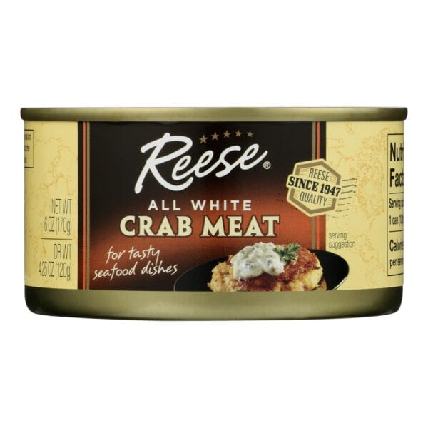 Reese Crabmeat - All White - Case of 12 - 6 oz - Image 2