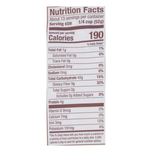 Bob's Red Mill - Sorghum Gluten Free - Case of 4 - 24 OZ - Image 3