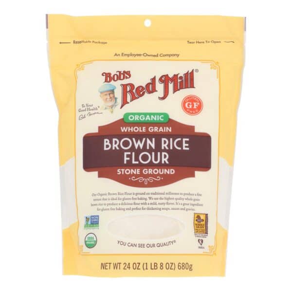 Bob's Red Mill - Flour Rice Brown - Case of 4 - 24 OZ - Image 2