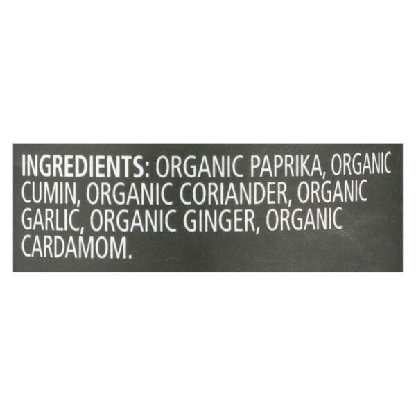 Frontier Herb Tandori Masala Seasoning - Organic - 1.8 oz - Image 3