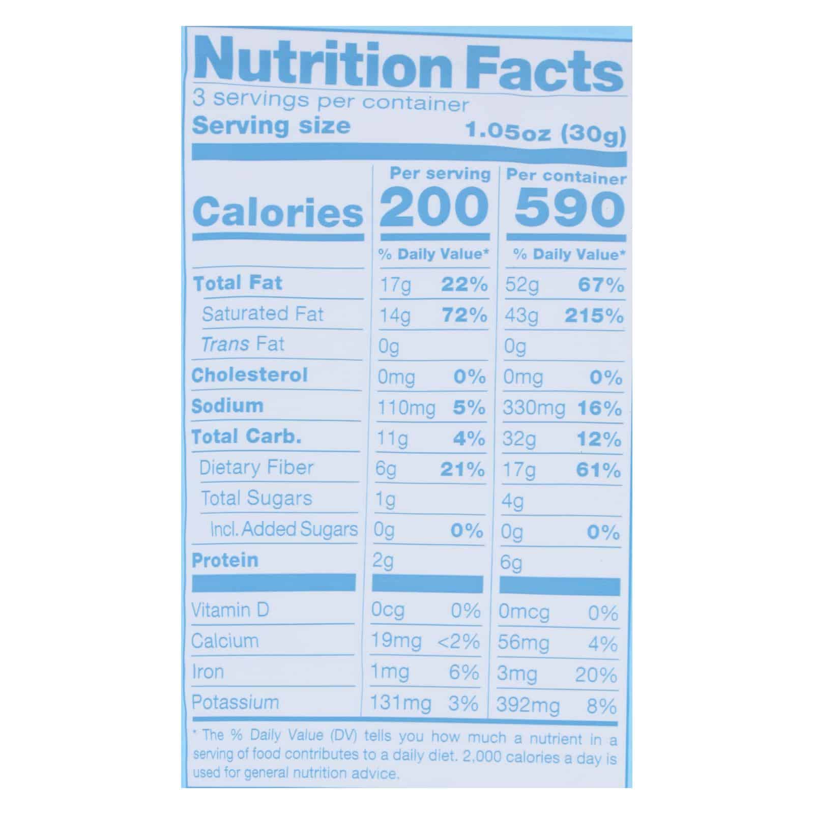 Dang - Toasted Coconut Chips - Lightly Salted - Case of 12 - 3.17 oz. - Image 3