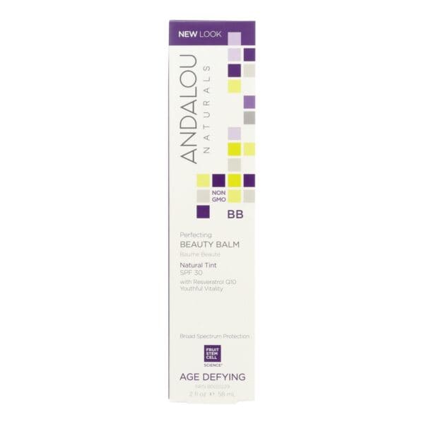 Andalou Naturals Skin Perfecting Beauty Balm - Natural Tint SPF 30 - 2 oz - Image 2