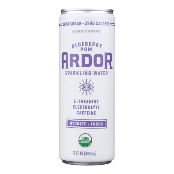 Ardor Sparkling Water - Spk Water Blby Pom Enrg - Case of 12-12 FZ - Image 2
