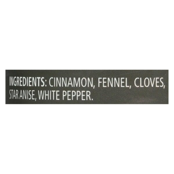 Frontier Herb Chinese Five Spice Seasoning - 1.92 oz - Image 2