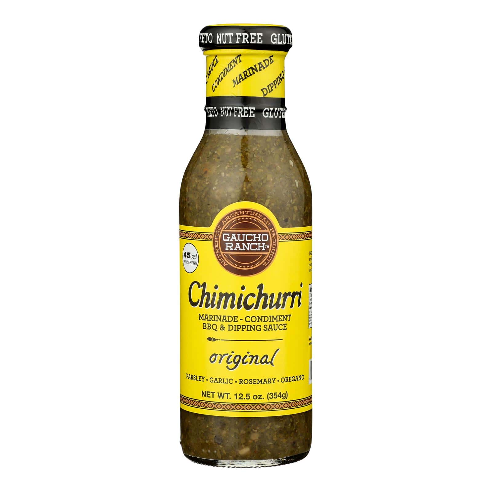 Gaucho Ranch Dressing - Chimichurri - Original - Case of 6 - 12.5 fl oz - Image 2