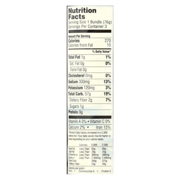 Koyo Organic Wide Udon Noodles - Case of 12 - 8 OZ