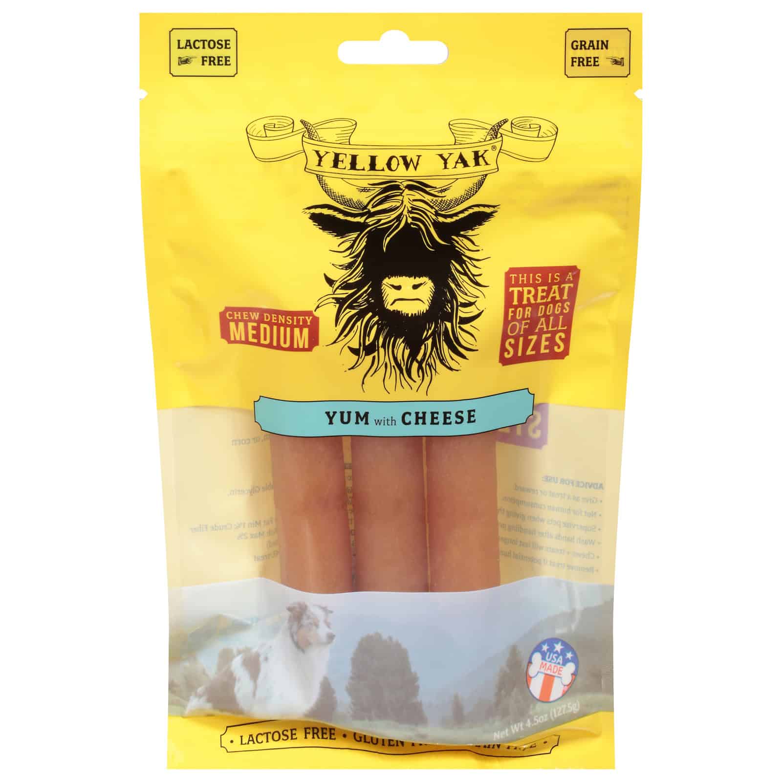 Yellow Yak - Ym Chez Medium Dnst.chew - Case of 6-4.5 OZ - Image 2