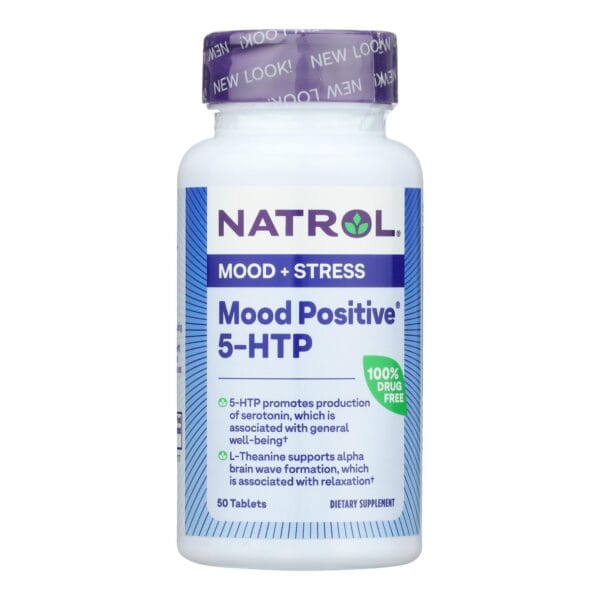 Natrol Mood Positive 5-HTP - 50 Tablets - Image 2