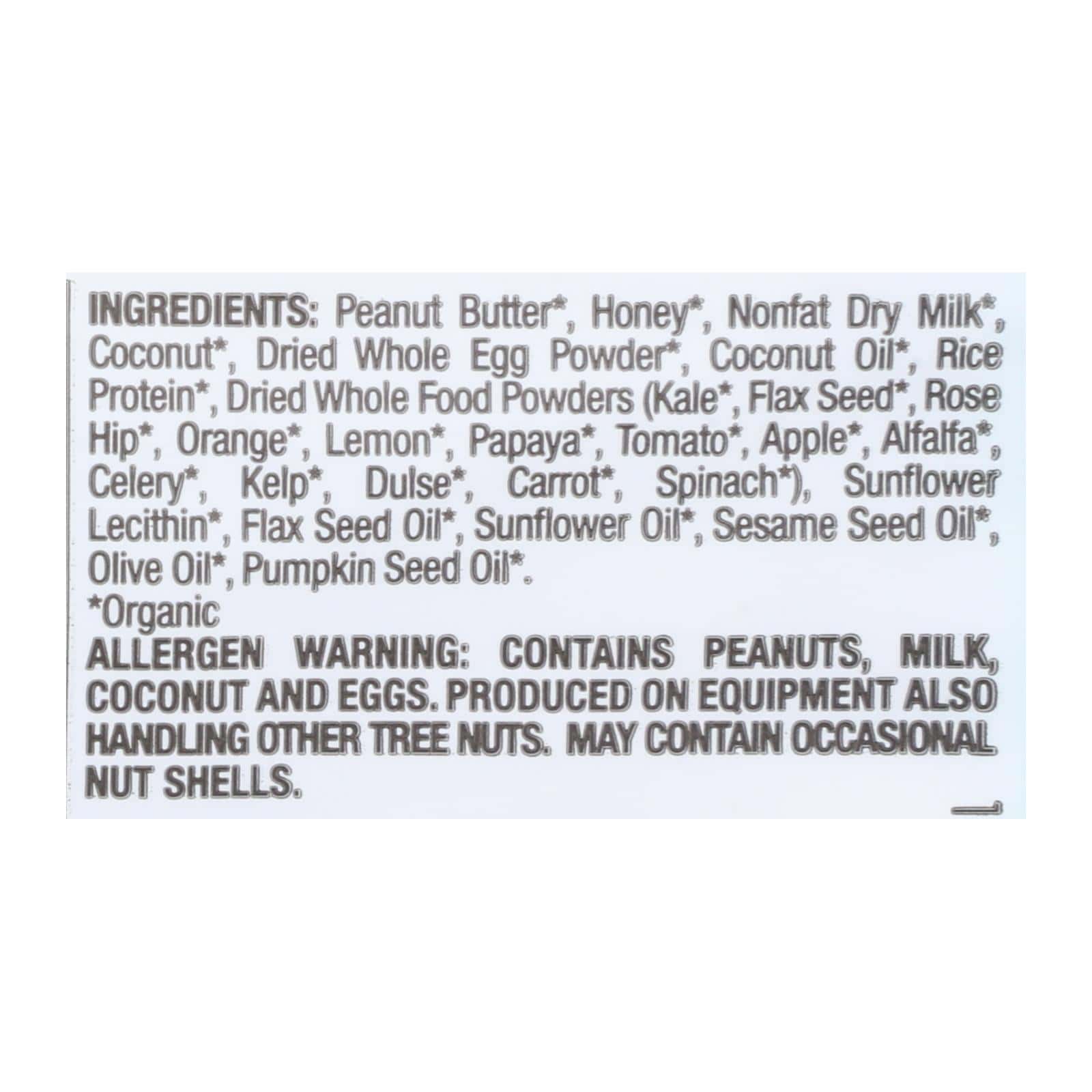 Perfect Bar Coconut Peanut Butter Bar - Case of 8 - 2.5 OZ - Image 2