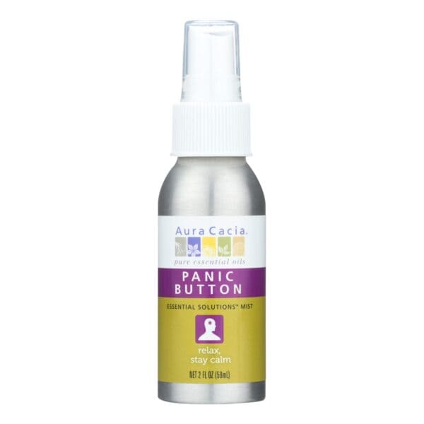 Aura Cacia - Essential Solutions Mist Panic Button - 2 fl oz