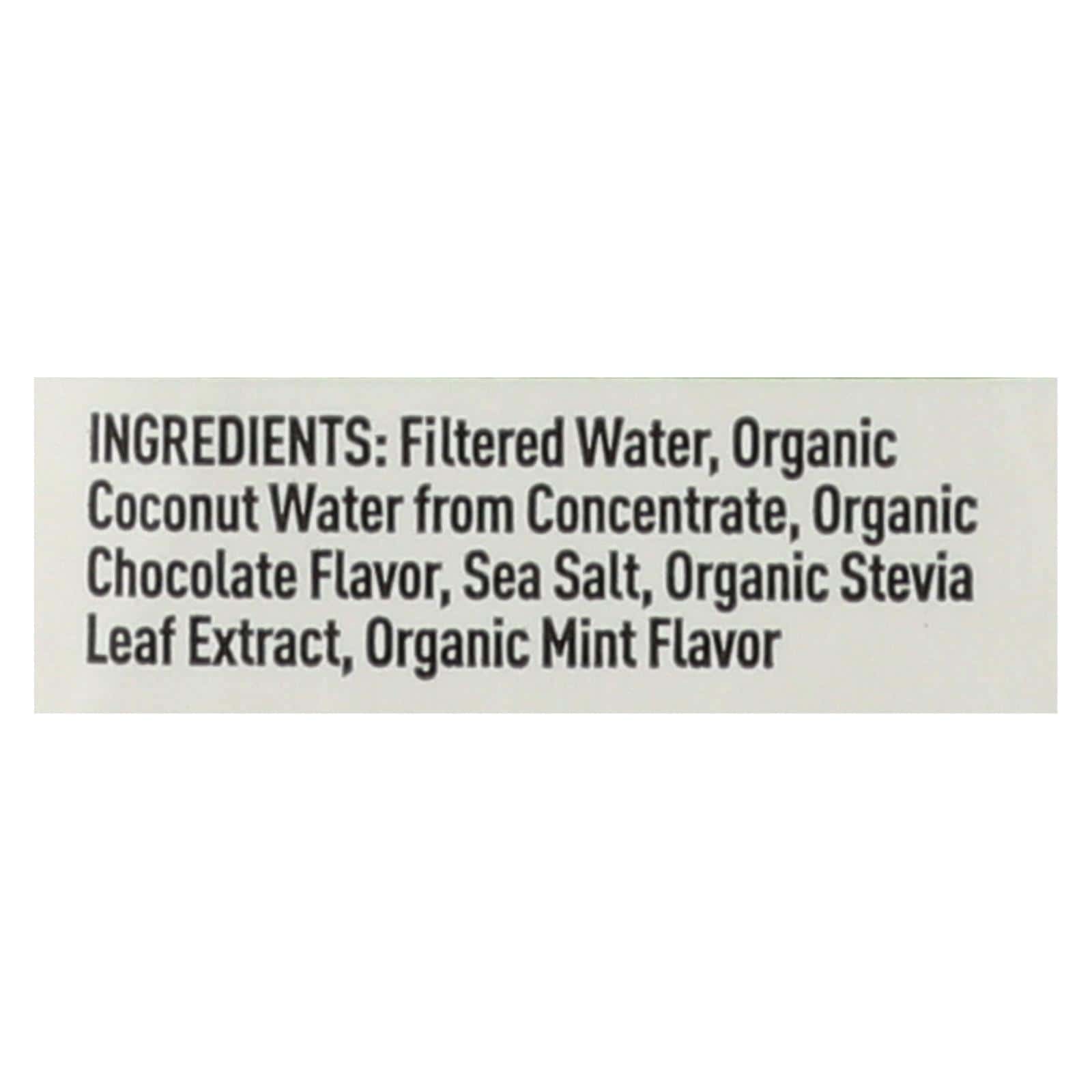 Nooma Electrolite Drink - Organic - Chocolate Mint - Case of 12 - 16.9 fl oz - Image 3