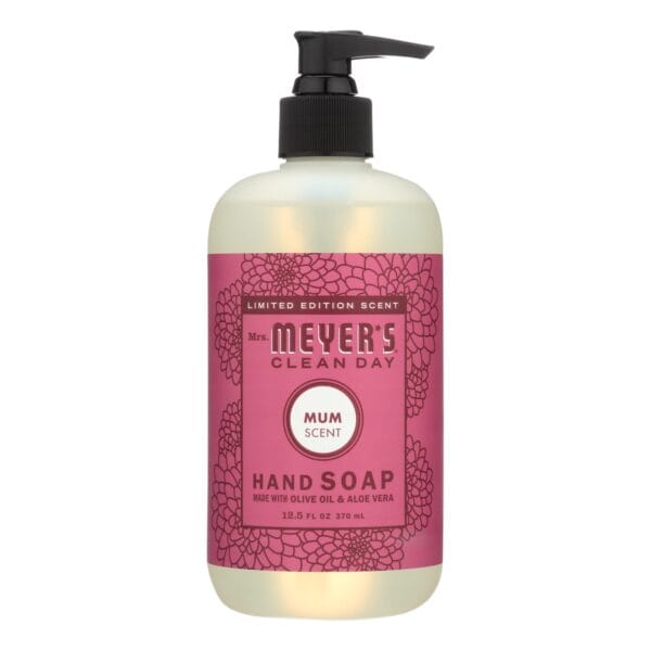 Mrs.meyers Clean Day - Hand Soap Liquid Mum - Case of 6 - 12.5 FZ