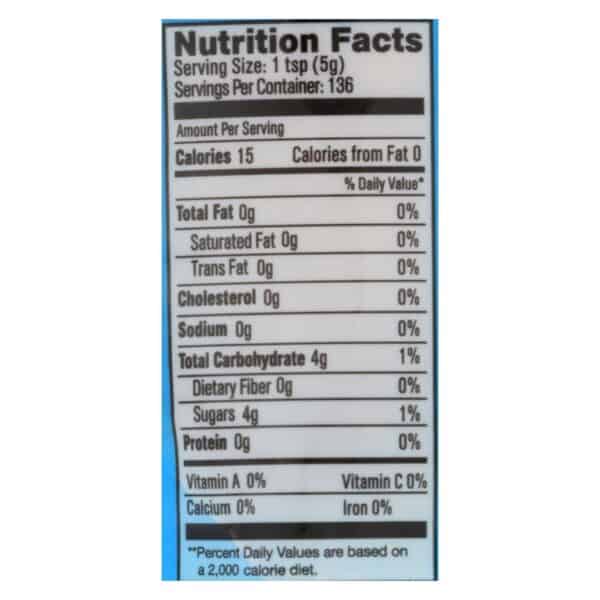 Heavenly Organics 100% Organic Heavenly Sugar - Case of 6 - 20 oz - Image 2